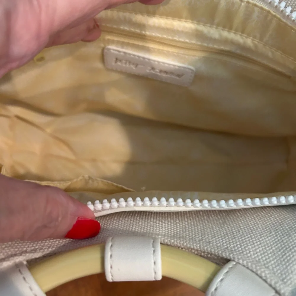 Betsey Johnson Cream Floral Handbag - Picture 7 of 7